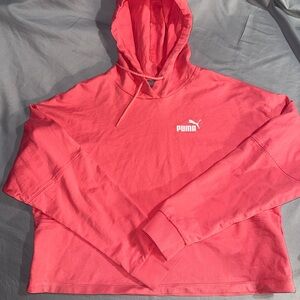 Puma Coral crop top Sweatshirt